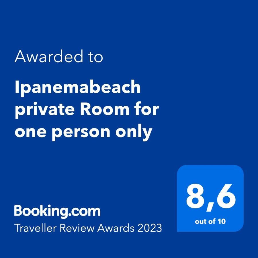 Homestay Ipanemabeach Private For One Person Only *